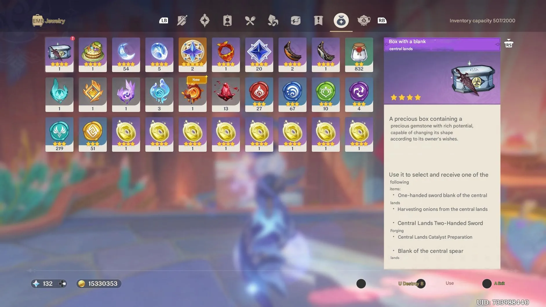 GI1191 C3 Furina + Key, Arlecchino, Kazuha, High Exploration 